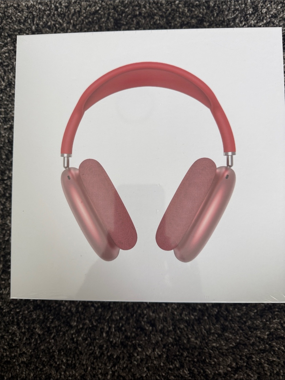 Wireless Over-Ear Headphones - Red Metallic Finish